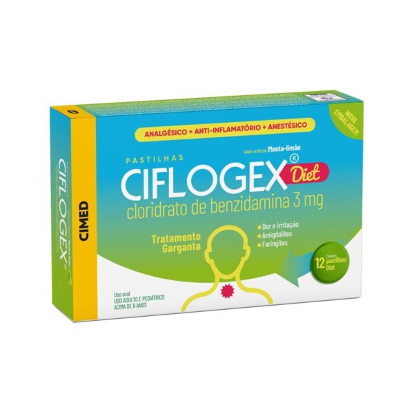CIFLOGEX DIET PAST MENTA-LIMAO 12UN