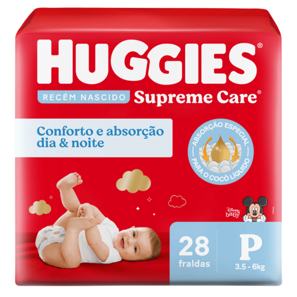 FR HUGGIES SUPREME CARE P 28UN
