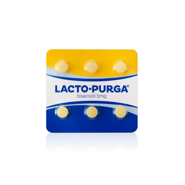 LACTOPURGA 5MG 6CPR CART