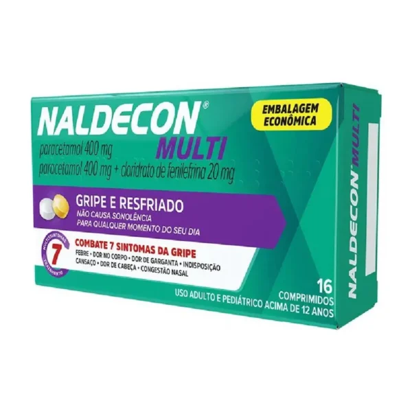 NALDECON MULTI 800 MG+20MG COM