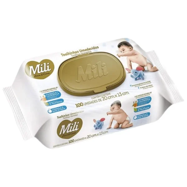 TOALHA UMED MILI LOVE & CARE 100 UN