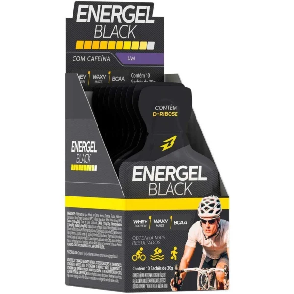 ENERGEL BLACK SACHÊ GUARANÁ COM AÇAÍ 30G