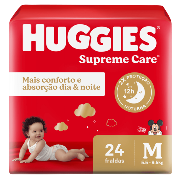 FR HUGGIES SUPREME CARE M 24UN