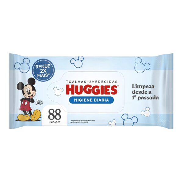 LENCO UMED HUGGIES TRIPLA PROTEÇÃO 88UN